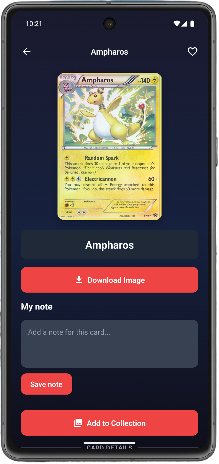 Pokédex Master - Collection management